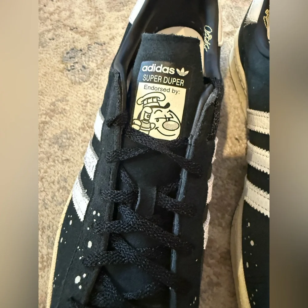 adidas x atmos Campus 80s Cook Super Duper Black Sz 12 – Verified
